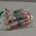 FUAMEY Dog Coat for Small Dogs,Waterproof Dog Winter Jacket with Harness Built in Puppy Cold Weather Coats Reflective Pet Vest with Zipper Warm Fleece Dogs Snowsuit Windproof Red Plaid S