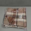 Brown Buffalo Plaid Pillow Covers 18x18 Set of 2 Checkered Tartan Decorative Pillowcases Christmas Holiday Seasonal Outdoor Neutral Rustic Farmhouse Throw Cushion Case Decor for Couch Sofa Bed