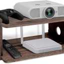 Floating Projector Shelf Rack Router Shelf Wall Mount Holder TV Stand WiFi Router Storage Box Modem Cable Box Cover Hider TV Shelf for Xbox Projector DVD Players Games Consoles TV Accessories