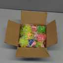 HONLYNE24 PCS Flashing Crystal Star Necklaces, Glow Necklaces Bulk Light up Party Favors, LED Glow in The Dark Necklaces for Kids Adults Birthday Glow Party Rave Halloween Goodie Bags Filler