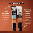 e.l.f. Hydrating Camo CC Cream, SPF 30, Color Correcting Full Coverage Foundation For A Dewy Finish, Vegan & Cruelty-Free, Light 240 W