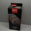 Weber Crafted Rotisserie Crisping Basket  StainlessSteel Rotisserie Basket with Removable Divider for Even Crisping