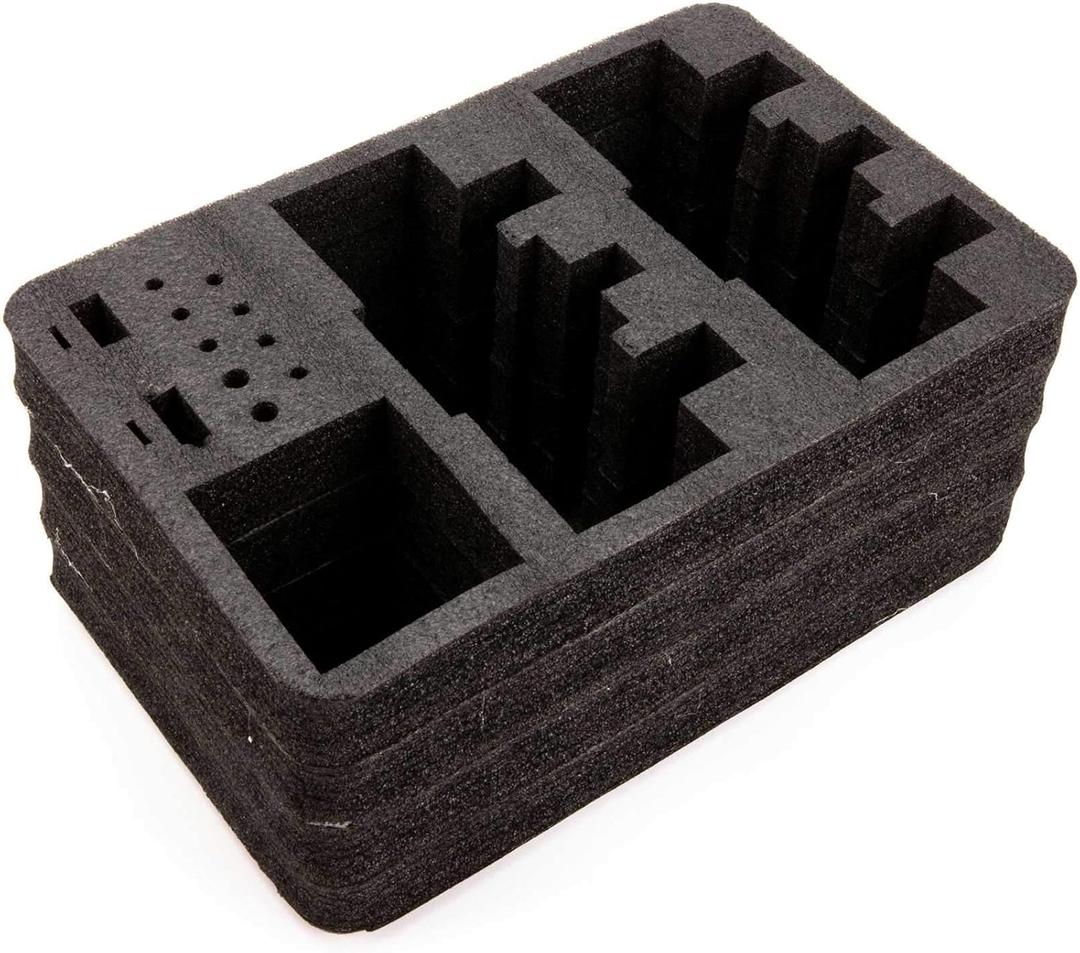 Spektrum Stand Up TX Case Optional Dual TX Foam Set , Black