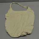 SUUKSESS Women Halter Tank Tops Double Lined Backless Y2K Trendy Going Out Tops (Small, Butter Yellow)