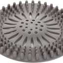 Floor Drain Hair Catcher Sink Drain Plug Hair Receiver Shower Drain for Kitchen Sink Laundry Bathroom (Grey)