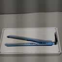 Nano Titanium Ultra-Thin Hair Straightener, Professional Flat Iron for All Hair Types (1 inch, Blue)