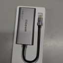 USB C Hub, QGeeM USB 4k to HDMI Adapter, 7 in 1 USB-C Dongle with 100W PD,USB 3.0, Card Reader, Compatible for MacBook iPhone 15/17 iPad Pro Max, Chromebook Laptop USB Type C Dock-Grey (Gray)