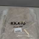 KKXIU Quilted Trendy Leather Backpack Purse for Women and Ladies Shoulder Travel Daypacks Bags (Khaki)