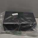 TrashAid Bathroom Trash Can, 2.6 Gallon / 10 Liter Small Garbage Can with Press Top Lid, Plastic Wastebasket with Pop-up Lid for Toilet, Office, Bedroom, Living Room, Black