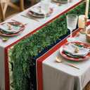 Christmas Cedar Garland with Soft Thickness Pine,Thick and Lush,Artificial Green Faux Cedar Pine Garland for Christmas Winter Home Mantel Fireplace Holiday Party Dcor (6Ft) (6ft)