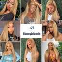 #27 Blonde Clip in Hair Extensions Human Hair, Honey Blonde Straight Remy Human Hair Extensions Clip ins for Women, 18 Inch 120g 7Pcs, Color #27 Hair Extension