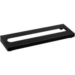 Small Guitar Pedal Board 15.7" x 4.9" Guitar Pedalboard (GKS-16N) (Black)