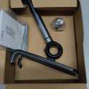 LISEN Cell Phone Stand Phone Holder for Desk Recording Office, Women Office Desk Accessories Gifts PC Gaming Essentials iPhone Stand Gadgets Fit OtterBox Case Switch iPad Air Tablet 4-10 in (BLACK)