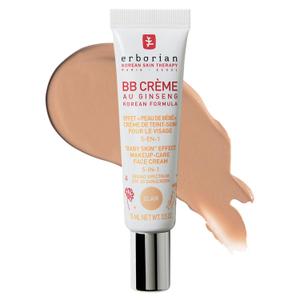 Erborian BB Cream Matte Beauty Balm SPF 20, Tone-Evening Korean Skincare Makeup Hybrid, Moisturizes & Conceals, Buildable Coverage, Natural Finish (0.5 Fl Oz (Pack of 1), Clair (Fair/Light))