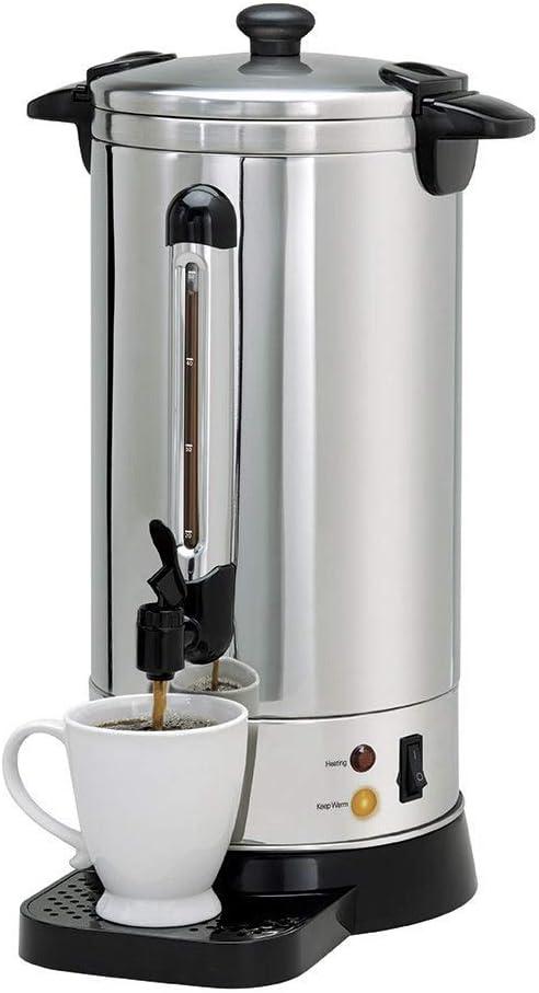 NESCO CU-50, Professional Coffee Urn, 50 Cups, Stainless Steel
