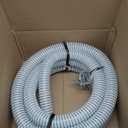 Sealproof 1.5" Pool Filter Pump Connection Hose for Above Ground Pools, 20 FT x 1-1/2 Inch Premium Quality Kinkproof PVC, Made in USA | Cut to Desired Length, Includes 4 Hose Clamps