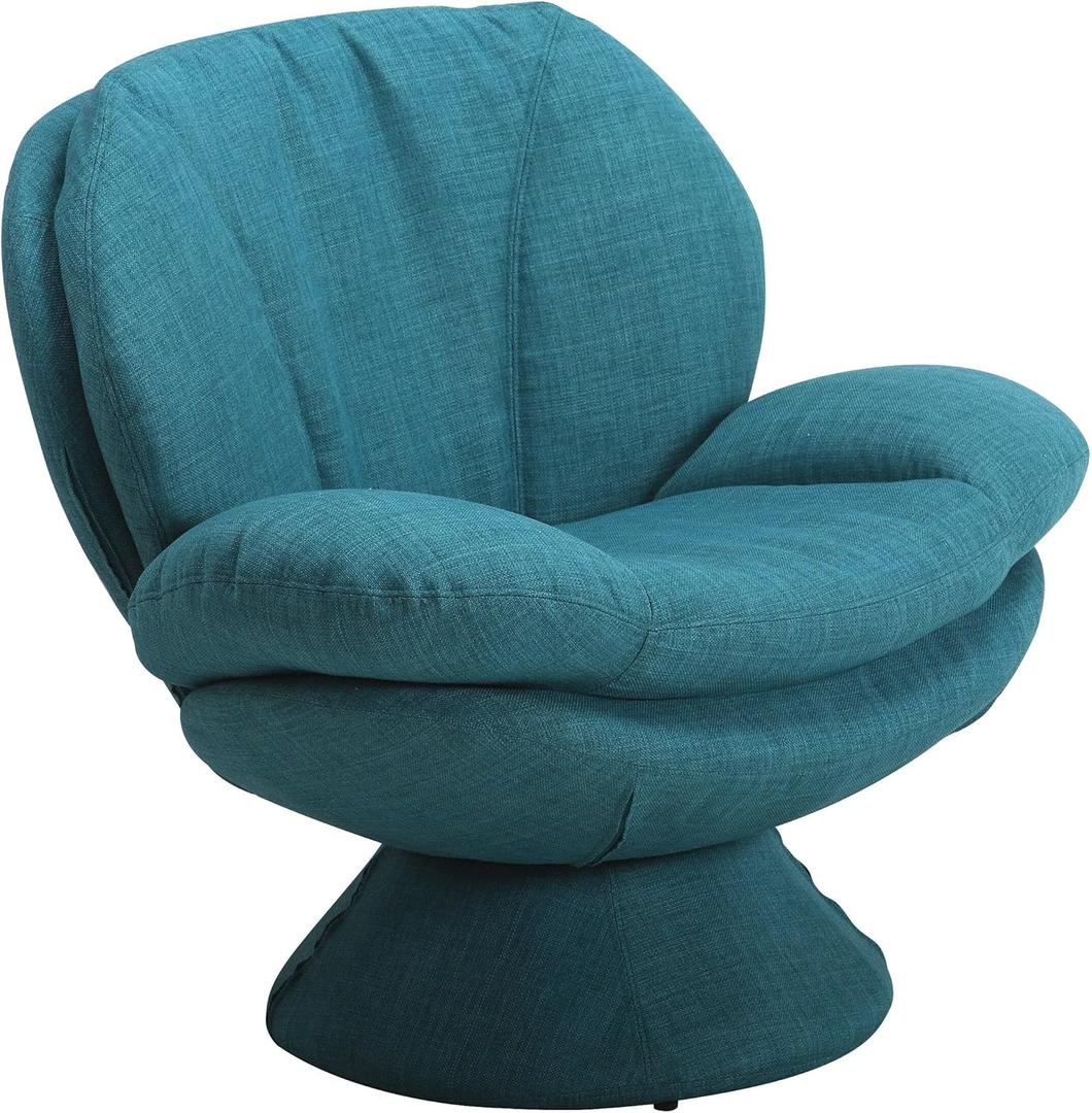 Mac Motion Relax-R Leisure Accent Chair, Round, Blue (PUB-150-UPH)