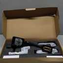 Smart Keyless Entry Door Lock with Handle, Hornbill Front Door Lock Set, Keypad Code Deadbolt with Lever, Digital Touchscreen via Alexa/Bluetooth/Keyfob/Key (Matte Black)