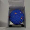 Smart Interactive Dog Toy Ball, Upgrade Automatic 3 Modes Moving Ball with Remote Control for Medium Large Dogs, Rechargeable Waterproof E-TPU Bounce & Rotating Dog Toy to Keep Busy (Dark Blue)