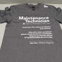 Job Definition Funny Sarcastic Maintenance Technician Wizard T-Shirt, Size Small