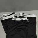 Calvin Klein Men's Cotton Classics 3-Pack Trunk (Large, Black/Black/Black)