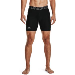Under Armour Men's Armour Heatgear Compression Shorts (X-Large, Black (001)/Pitch Gray)