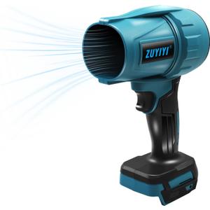 Mini Jet Dry Blower Turbofan Jet Fan for 18V Battery (NOT Included), Handheld Brushless Air Blower, Cordless Electric Air Duster 240 MPH High Speed Fan for Cleaning, Camping, Outdoor