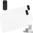 SVD.PET (2-Pack Pet Training Mat with Tester, Pet Shock Pad, Dogs & Cats Electronic Repellent mat for Indoor, 3 Training Modes, 5 Levels, Pet Safe Mode (Black controler 30" X 16")