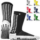 Lux Dual Grip Socks - Soccer Grip Socks for Men and Women. GripArray Performance & Comfort Size S