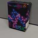 Aoycocr 33 Ft 66 LED Color Changing Plug-in Fairy Lights with Voice Control, RGB Twinkle LED Fairy Lights for Bedroom, Party, Wedding, Xmas, Valentine's Day Decor