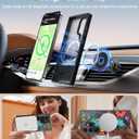 Goodon for Galaxy S25 Ultra Case, Wireless Charging Compatible, Shockproof Translucent Matte Cover - Cute Floral Design Phone Case for Women Girls - Colorful Flower Garden