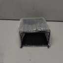 LUAVIARU Upgrades 2pcs Hay Feeder Rabbit - Guinea Pig - Metal Frame Hay Rack with Adjustable Hook - Less Wasted - for Guinea Pig, Bunny, Chinchilla Cage Accessories - Bunny Feeder