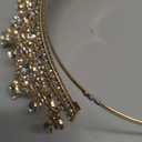 COCIDE Gold Tiara and Crown for Women Birthday Headband for Girls Crystal Queen Crown Hair Accessories for Bride Party Bridesmaids Bridal Prom Halloween Costume Cosplay Christmas Gifts (DARK GOLD)