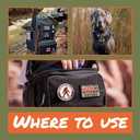 Morale Patches | Funny Military Hook & Loop Embroidered Patches for Backpacks, Collar and Vests (20-Pack) (Regular, Assorted)