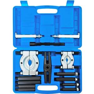 14PC Bearing Puller Set, 5 Ton Capacity Bearing Separator and Puller Set with 2" and 3" Jaws