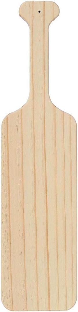 FameFame 15Inch Greek Fraternity Paddle, Solid Sorority Wood Paddle, Unfinished Pine Wooden Paddle, 1Pack (02 Series)