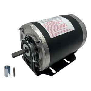 GF2054 Blower Motor 1/2 hp 115 Volts 7.2A 1725 RPM 60Hz 48 Frame Belt Drive Replacement for AO Smith BF2054 Packard 45012 GE 4708 Emerson 8200