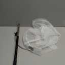 RESTCLOUD Insect and Butterfly Net with 12" Ring, 24" Net Depth, Handle Extends to 59 Inches (10" Ring, 48" Handle)