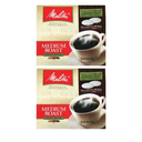 Melitta Medium Roast Soft Coffee Pods 18 Count Bag (Pack of 2), Best By: 06/12/2025