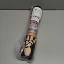 Halloween Door Mat, Halloween Doormat Outdoor Front Door Entrance Absorbent Entry Mat with Non Slip Backing, 17''x30'', Skeleton Black