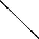Fitvids Olympic Barbell Bar for Power Lifting and Weightlifting 700 Pound Capacity 7FT Black Black