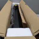 VAGKRI Outdoor Electric Patio Heater, 1500W 36" Infrared Heater with 2 Heat Tube, 3 Levels, Tip-Over&Overheat Protection, IPX5 Waterproof Tower Electric Patio Heater for Outdoor Indoor, Backyard, Room