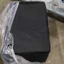 DWVO Inflatable Twin Air Bed with Folding Frame & Rolling Bag, Built-in Pump Blow Up Mattress for Camping, Guest Room & Travel, Portable Air Mattress with Case, 75 x 39 x 24 Inches, Brown