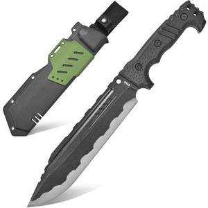GTK36 Fixed Blade Knife DC53 Steel Blade Full Tang Nylon Fiberglass Handle Massive EDC Fix Knifes for Camping Hunting Bushcraft