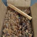 Pure Garden 10lb Box of Fatwood Pine Wood Fire Starters for Campfires, Grills, Wood Stoves, Firepits, or Fireplaces