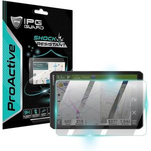 IPG ProActive for Garmin Dezl OTR810 8 Inch Truck Navigator Display 9H Hardness Screen Protector Smooth Glass Touch Ultra Responsive High Clarity Anti Scratch Smudge & Shock Proof for OTR810, Clear