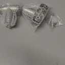 Adjustable Curved Shower Rod, 42-72 inches Extra Wide Shower Curtain Rod, Rust proof, Premium Stainless Steel, Curved Shower Curtain Rod for Bathroom, Need to Drill, Silver (Nickel)