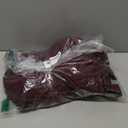 BessCops Womens Loose Short Sleeve Belted Wide Leg Pant Romper Jumpsuit Casual Business One Piece Outfits (Large, 8wine Red)