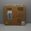 Martha Stewart Grayson Acrylic Wall Calendar and Notes Board with Dry Erase Marker, Clear with Gold Print, Set of 2