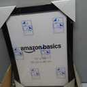 Amazon Basics Rectangular Wood Poster Frame, 12" x 18", Black